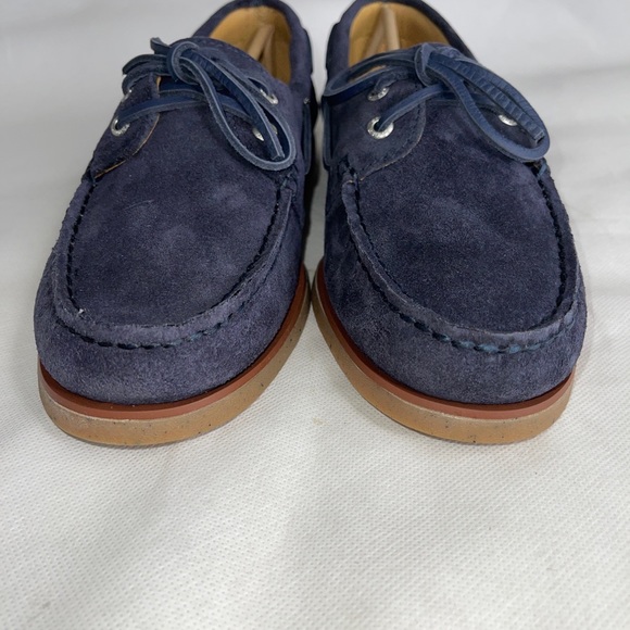 Sperry Men\'s Blue Suede Boat Shoes 9.5 main image 4